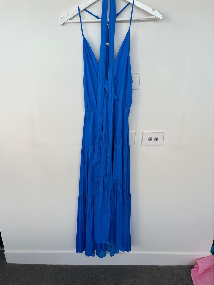 Sheike blue maxi dress - size 12