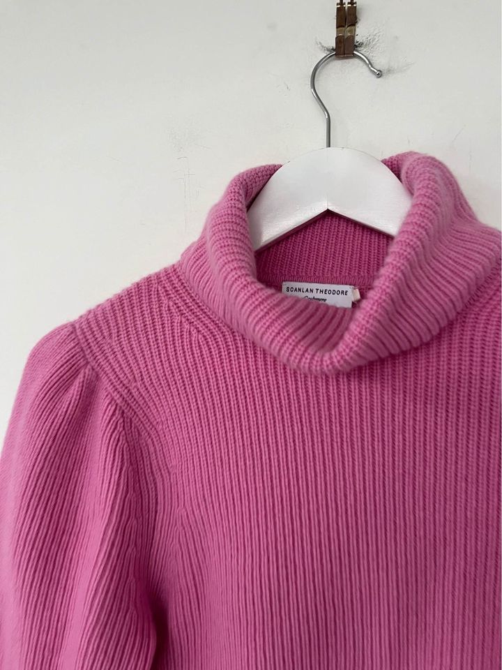 Scanlan Theodore Pink Cashmere Jumper - size xs