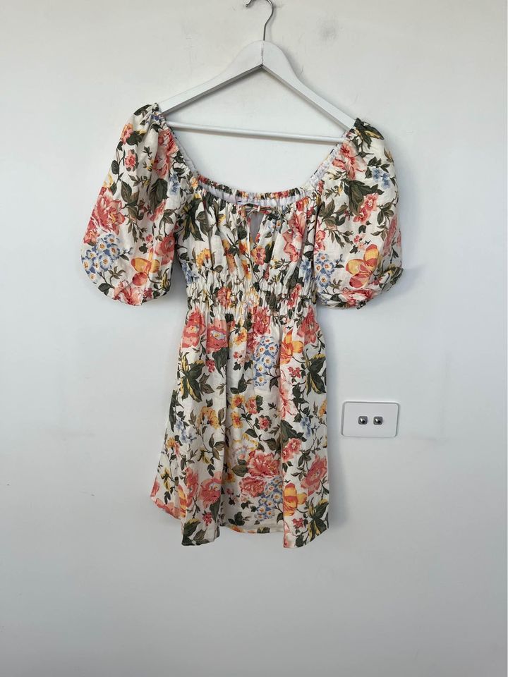 Faithfull the Brand floral mini dress - size 10