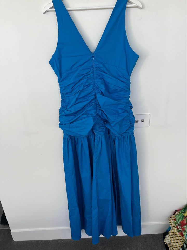 Sheike blue midi dress - size 14