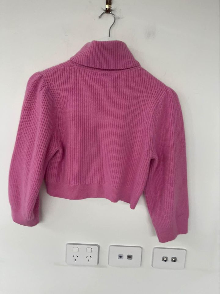 Scanlan Theodore Pink Cashmere Jumper - size xs