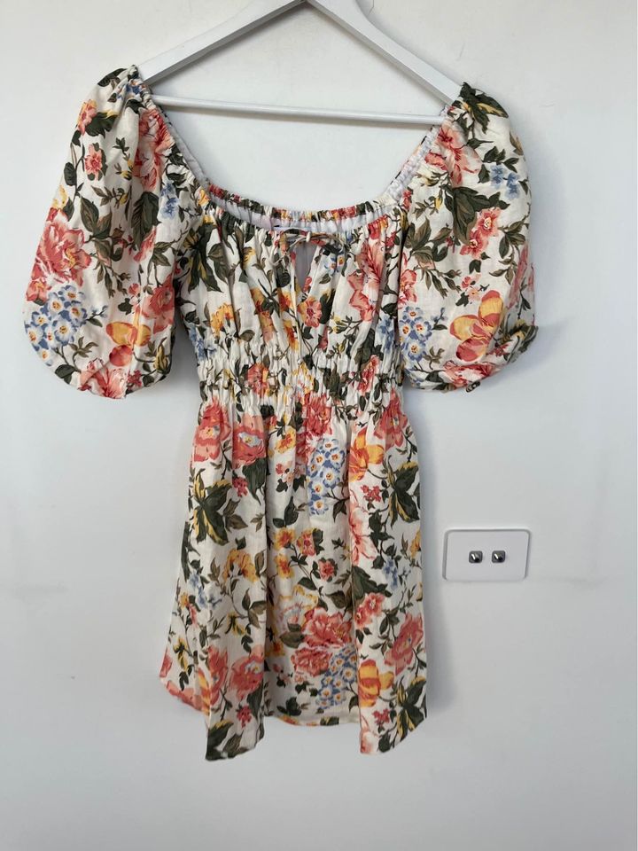 Faithfull the Brand floral mini dress - size 10