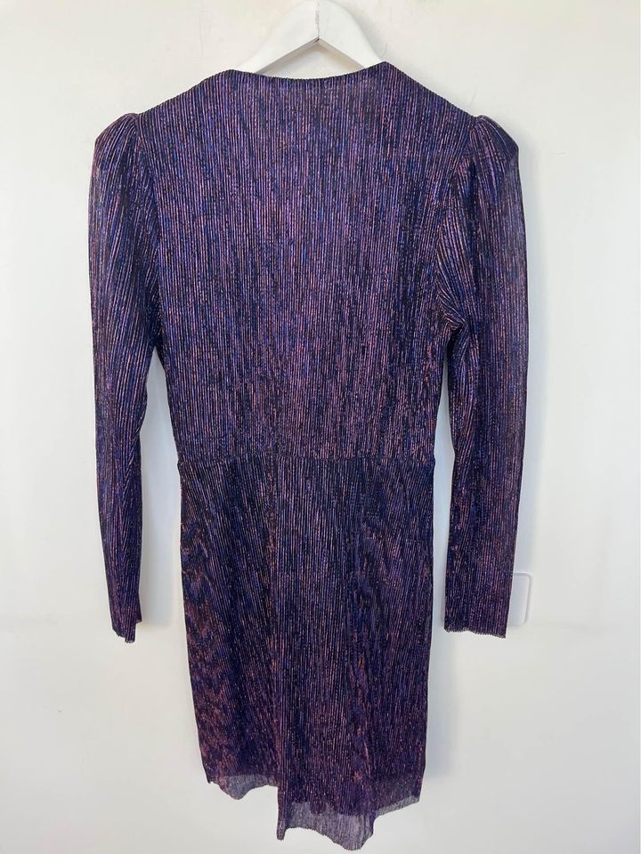 Sheike Purple Mini Dress - size 12