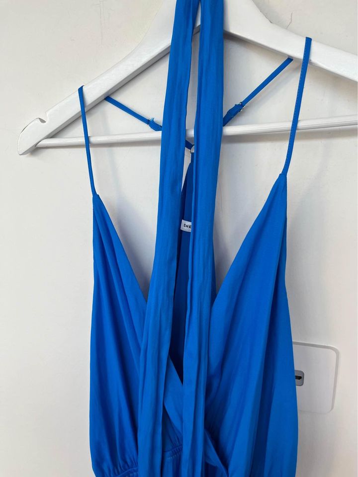 Sheike blue maxi dress - size 12