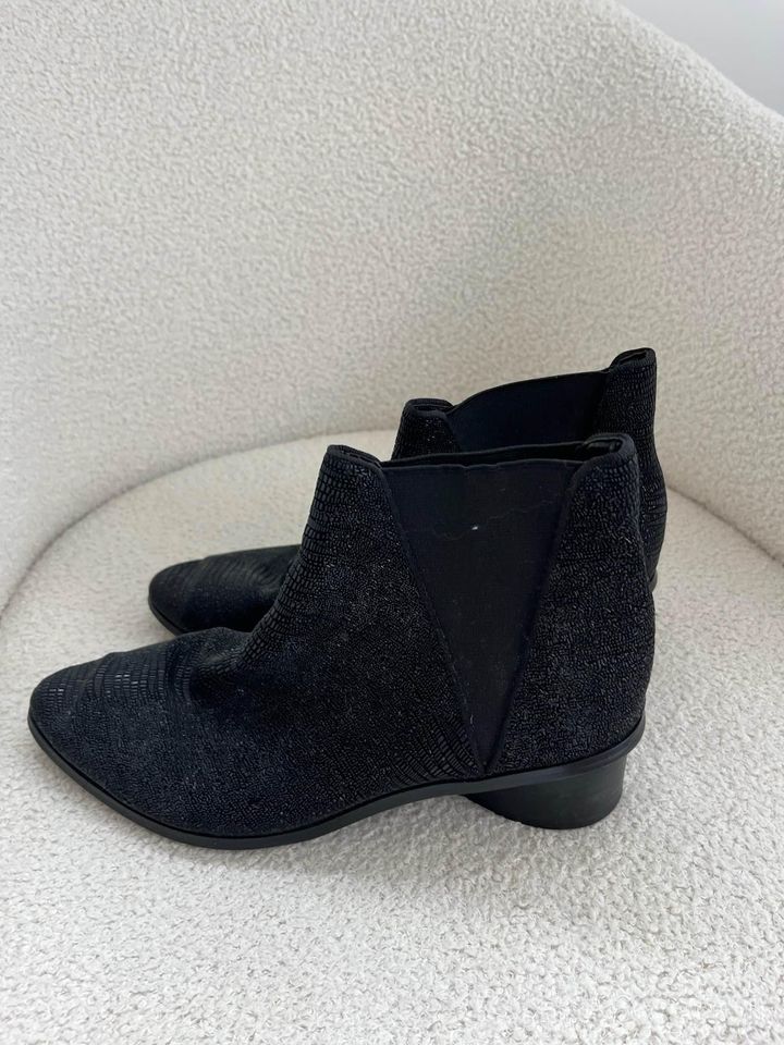 Senso Black Ankle Boots - size 38