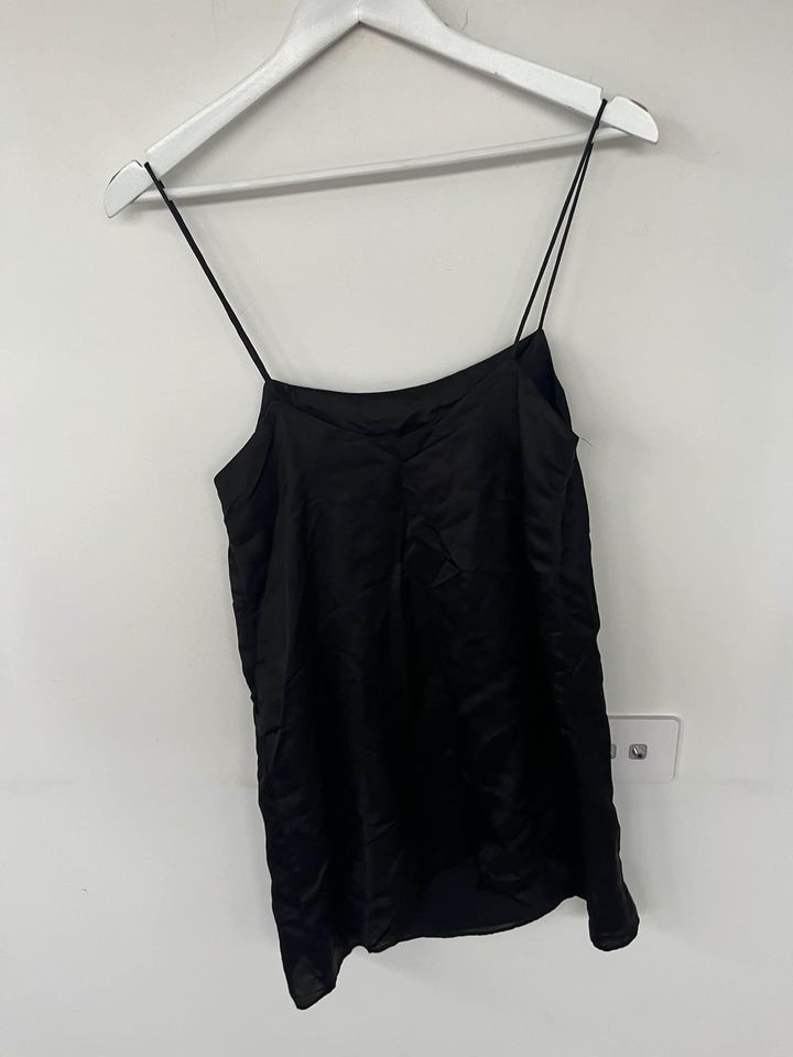 Aje black Mini Slip Dress - size 6