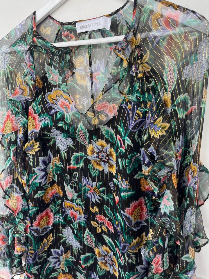 Alice McCall floral mini dress - size 8