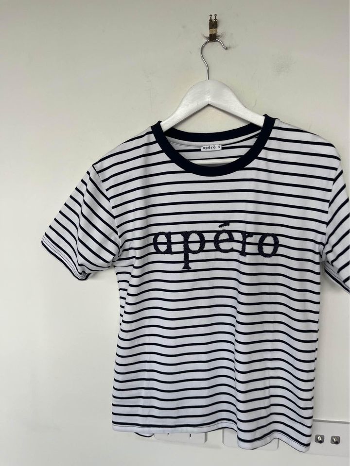 Apero Striped T-shirt - size medium