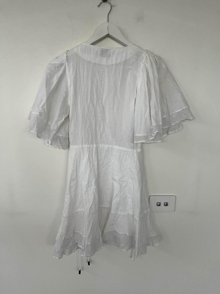 Aje White Mini Dress - size 6