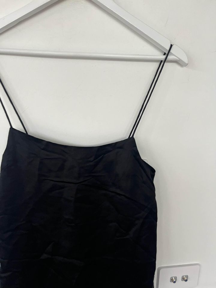 Aje black Mini Slip Dress - size 6