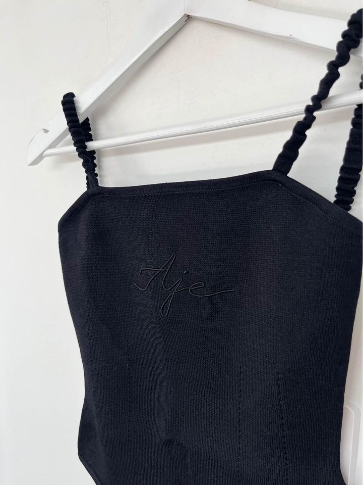 Aje Back Bodysuit - size xs