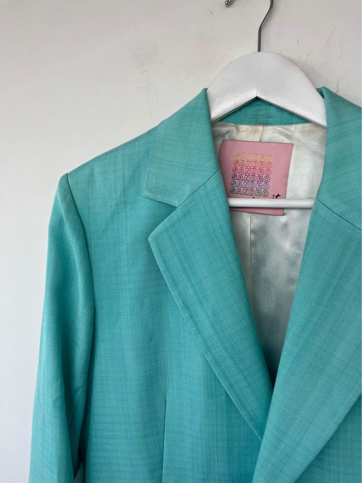 Sandro blue blazer set - size 8/10