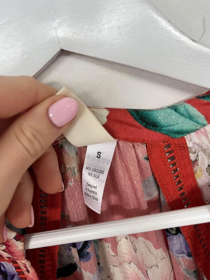 Milea floral mini dress - size small