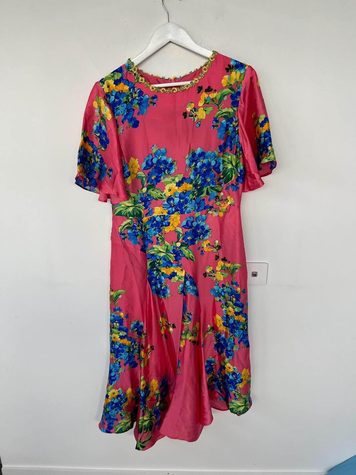 Trelise Cooper floral midi dress - size 10