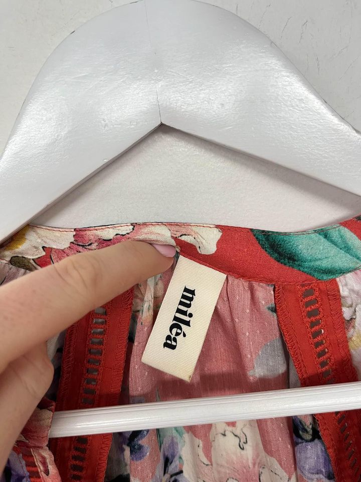 Milea floral mini dress - size small