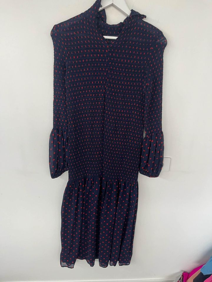 Scanlan Theodore silk midi dress - size 10