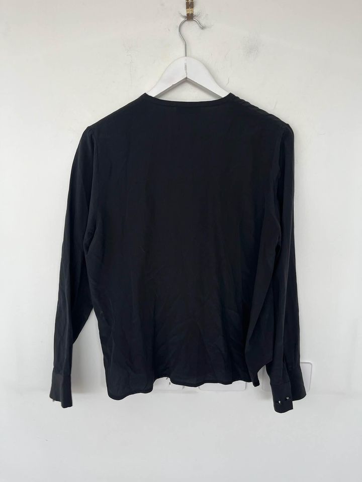 Scanlan Theodore black silk blouse - size 10