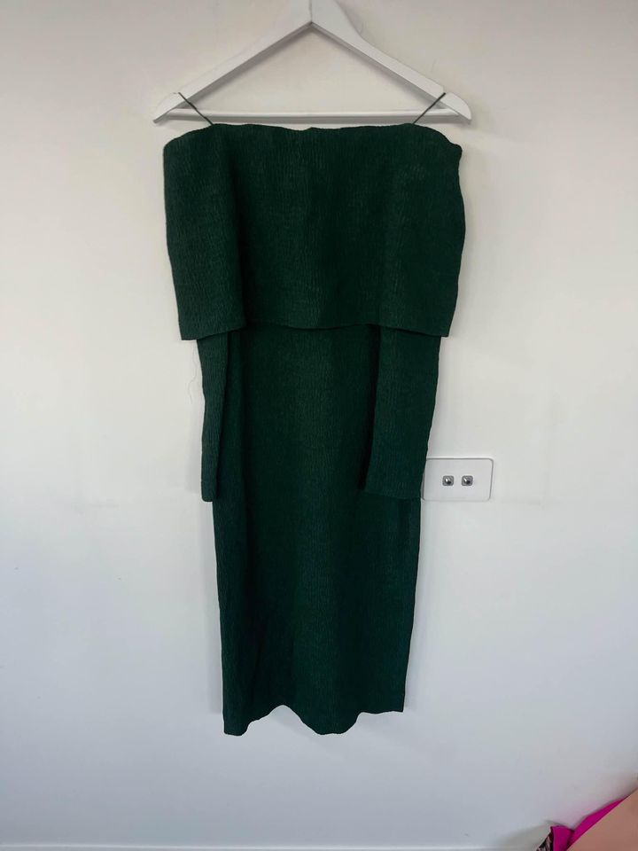 Scanlan Theodore green midi dress - size small