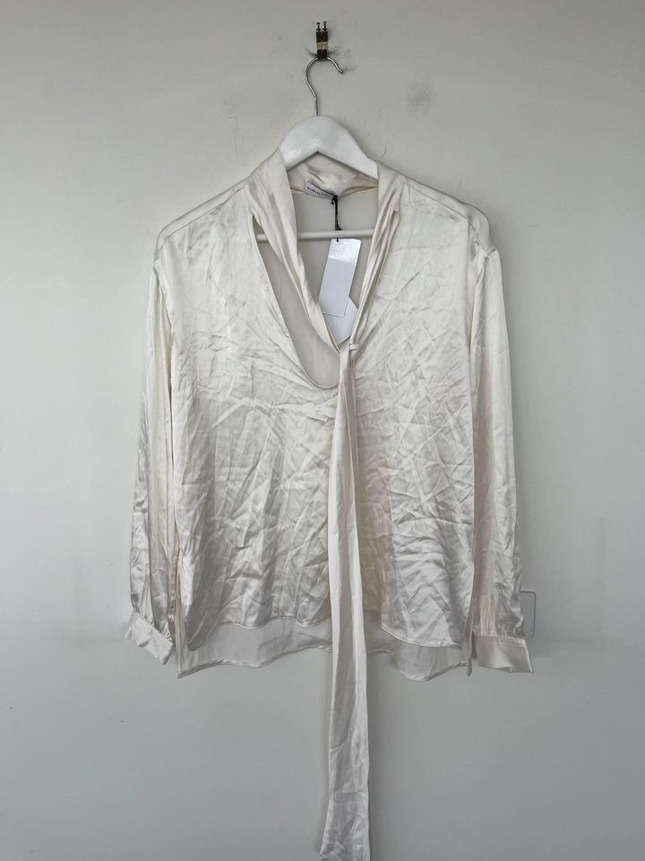 Scanlan Theodore white silk blouse - size 10