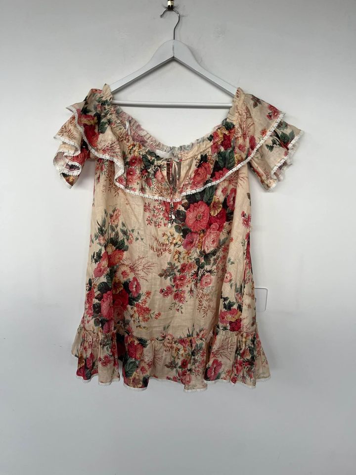 Zimmermann Floral Mini Dress - size 1