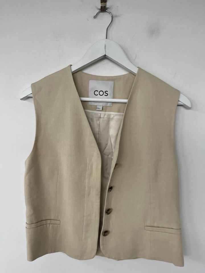 Cos beige vest - size 36