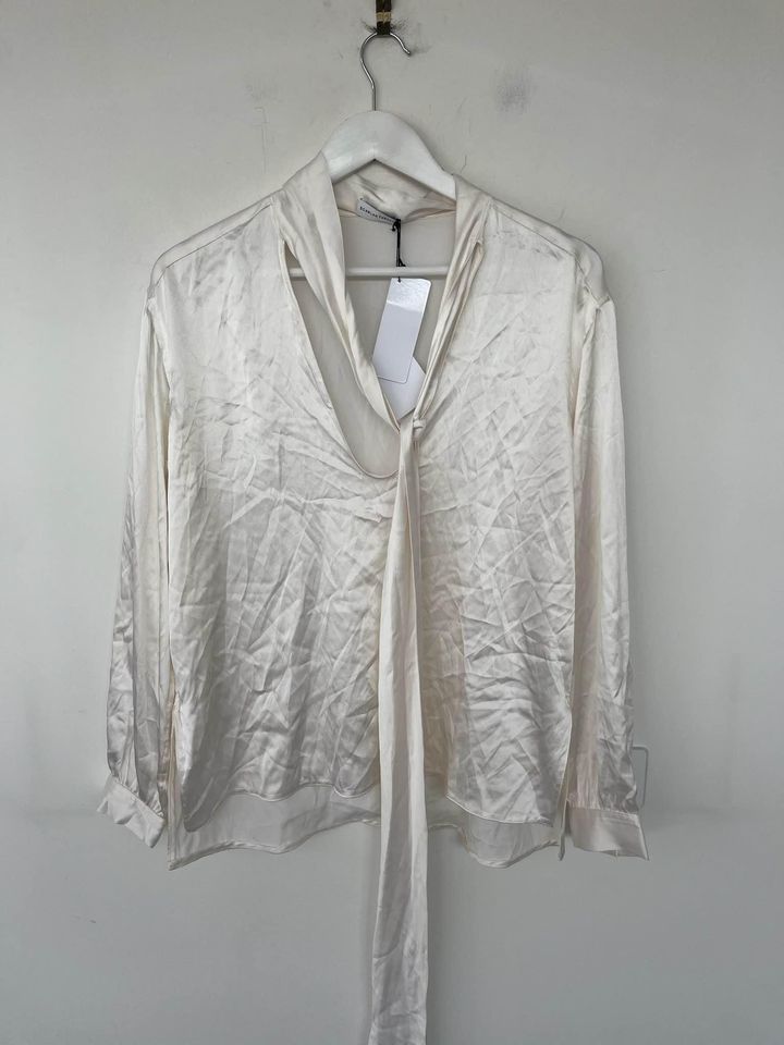 Scanlan Theodore white silk blouse - size 10