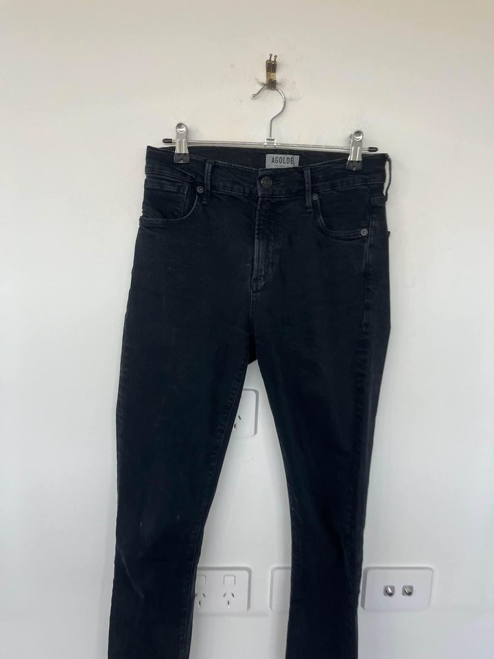 Agolde black jeans - size 25