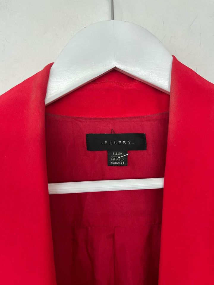 Ellery red blazer - size 10