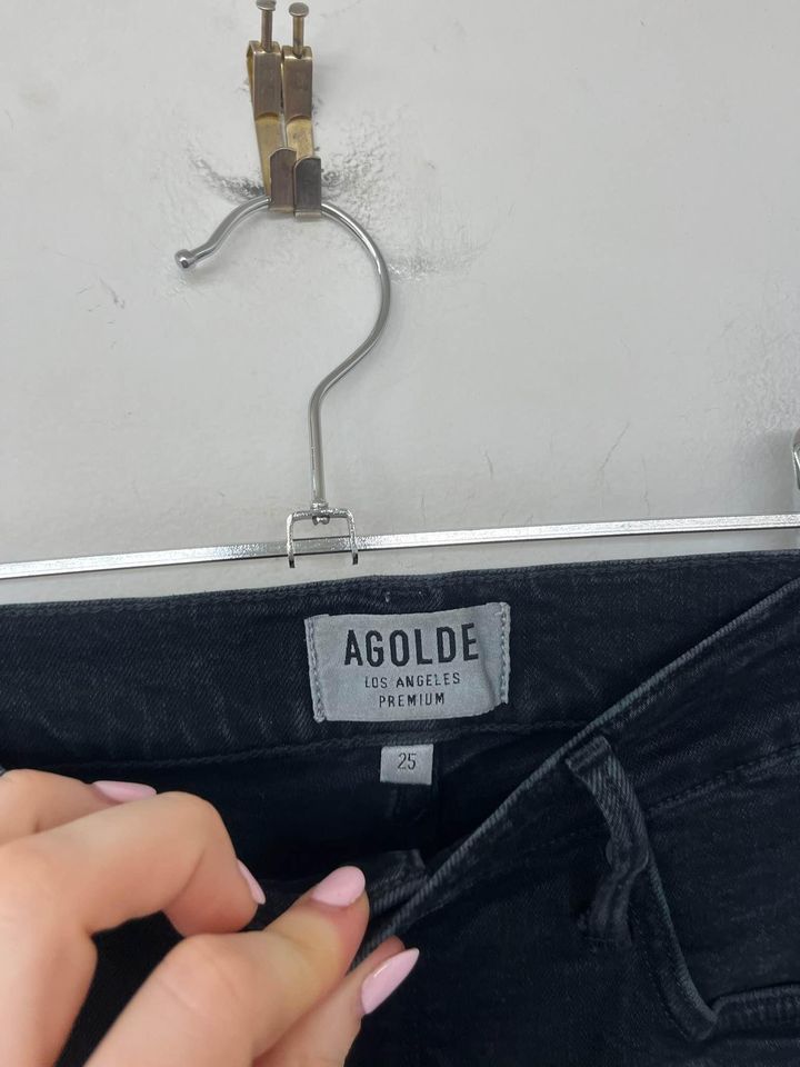 Agolde black jeans - size 25