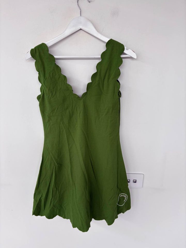 Marysia green mini swim dress - size large