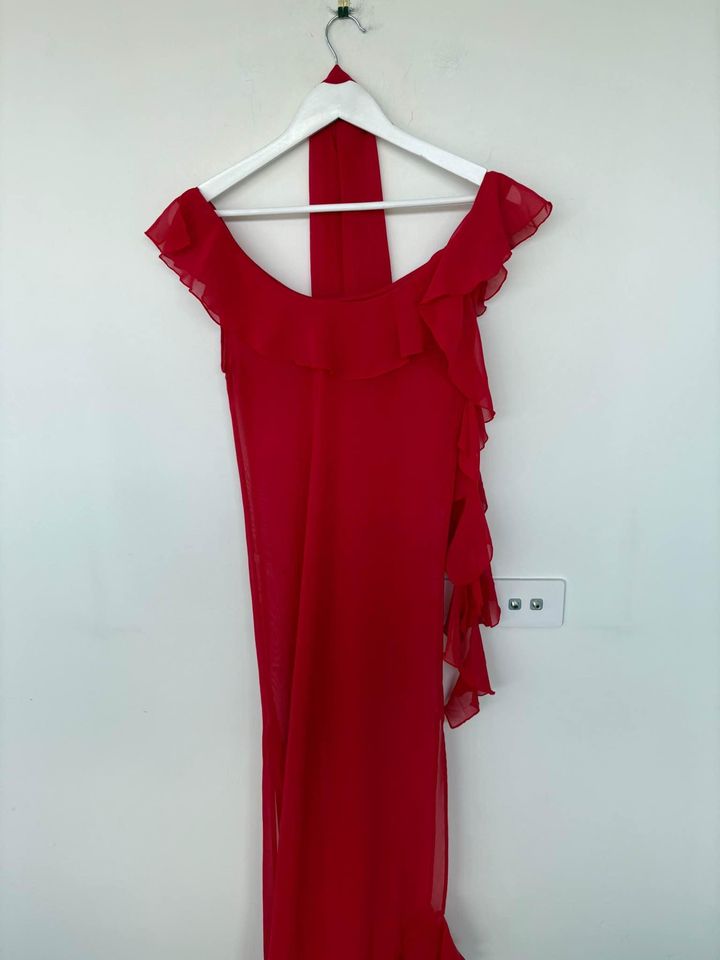 DZO red maxi dress - size small