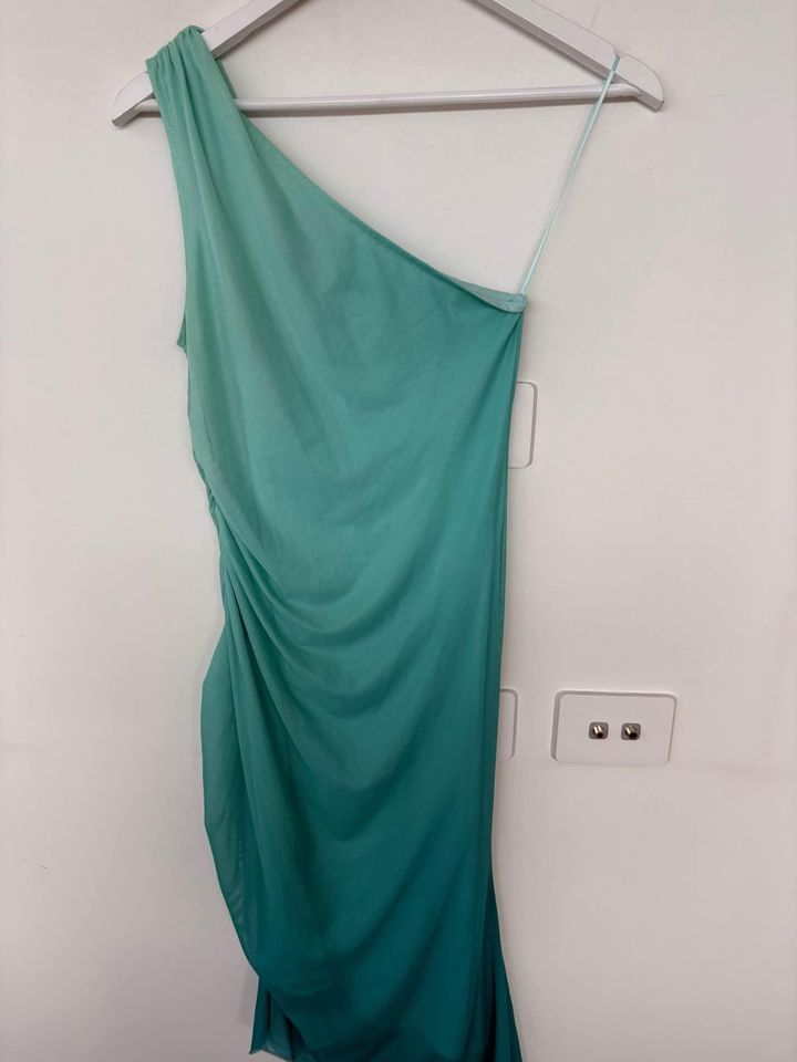 Summery Copenhagen blue midi dress - size xs