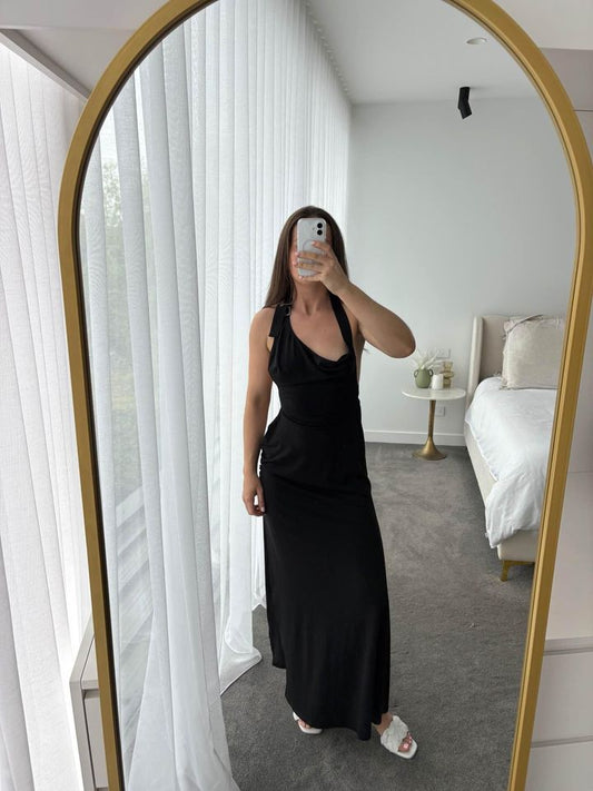 I.AM.GIA black maxi dress - size small