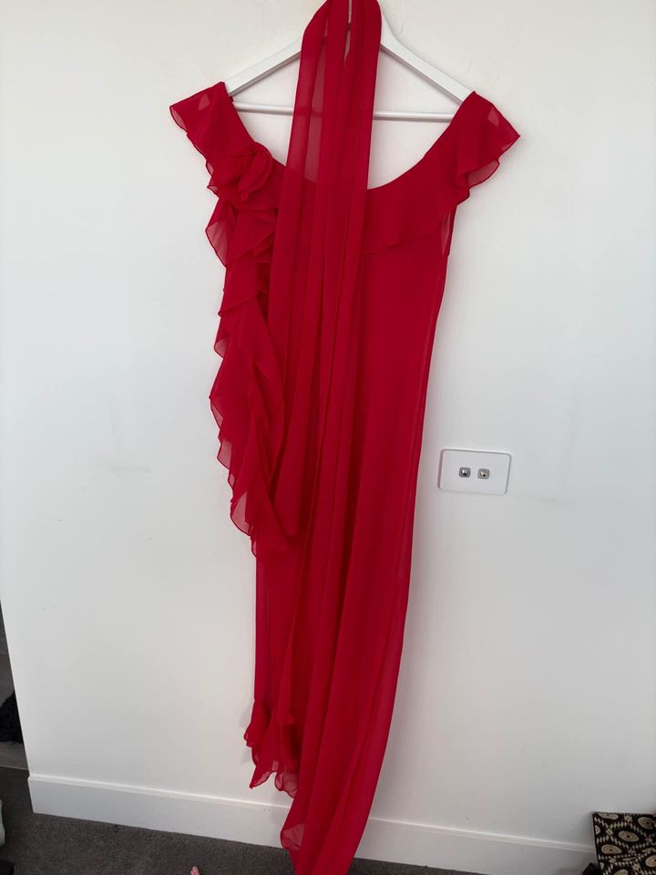 DZO red maxi dress - size small