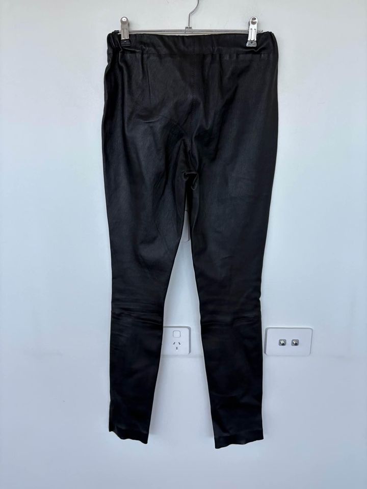 Raey Leather Pants - size 8