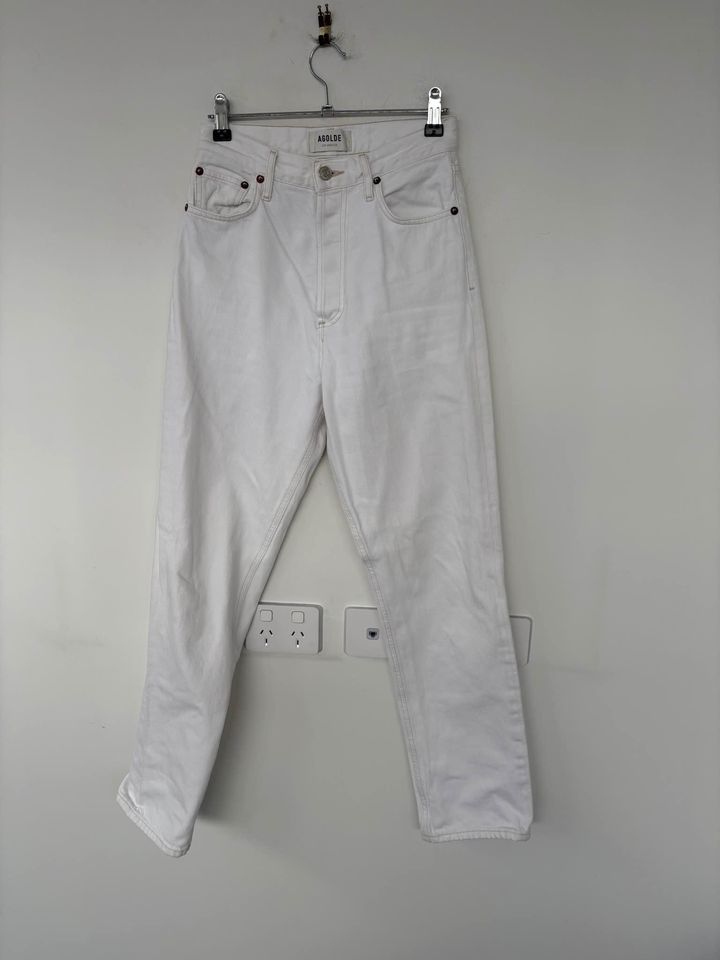 Agolde White Jeans - size 23