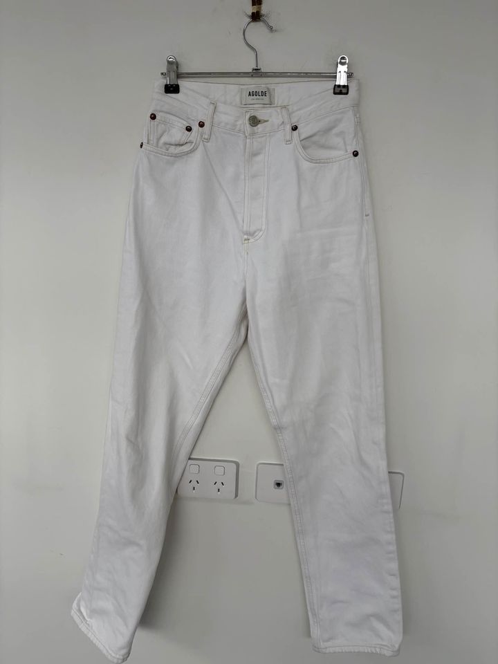 Agolde White Jeans - size 23