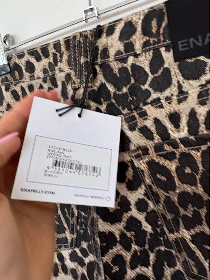 Ena Pelly Cheater Print Jeans - CURRENT SEASON size 28