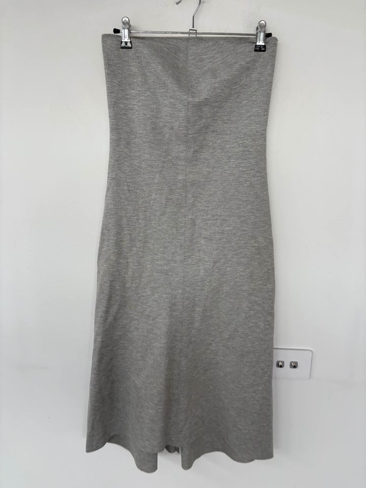 Bassike Strapless Dress - size 0