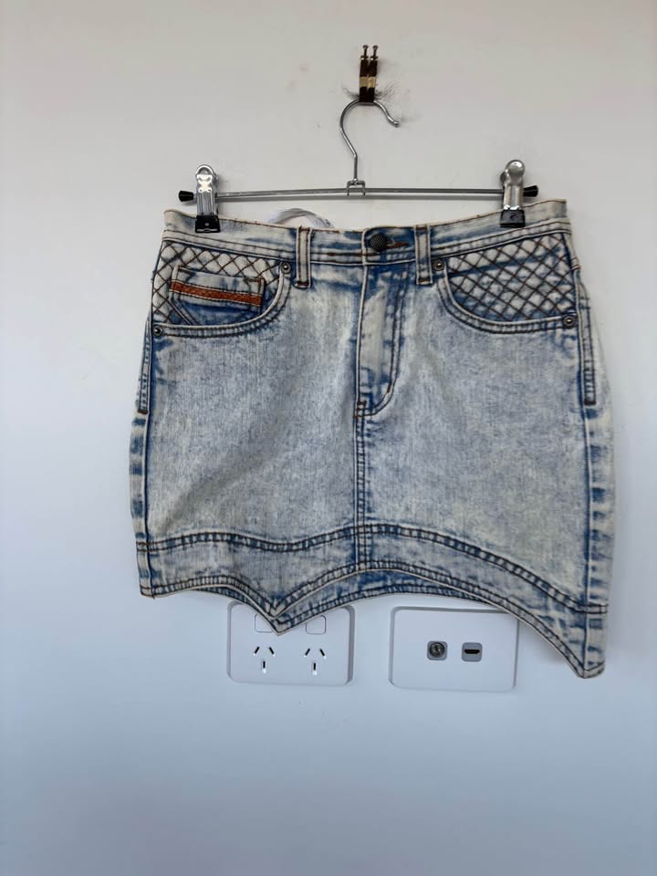 Aje Denim Mini - size 8