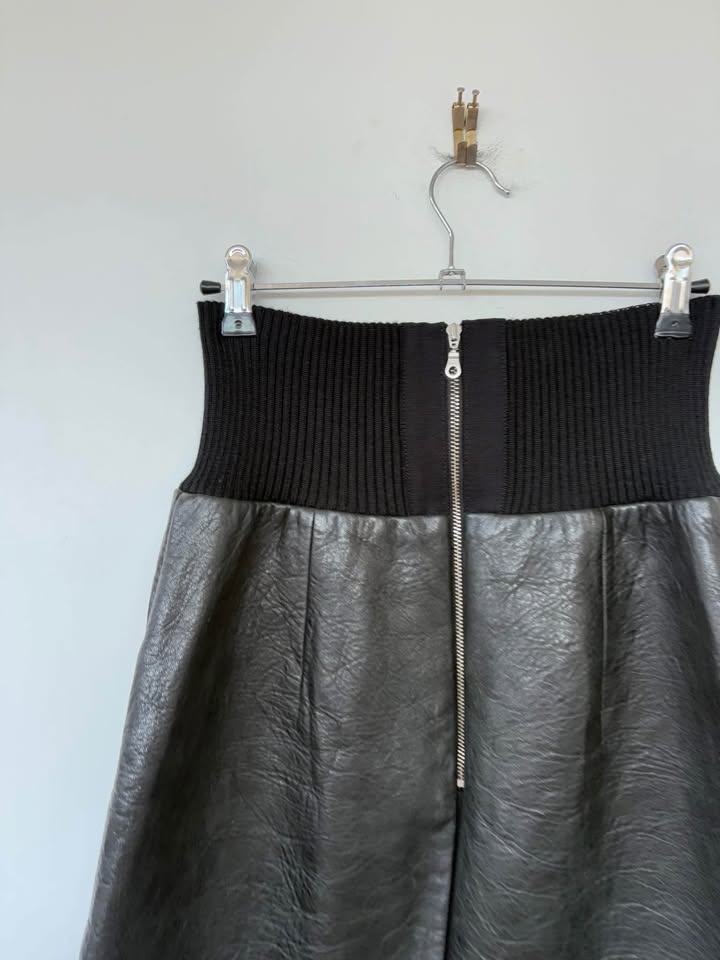 Kit X Leather Skirt - size 8