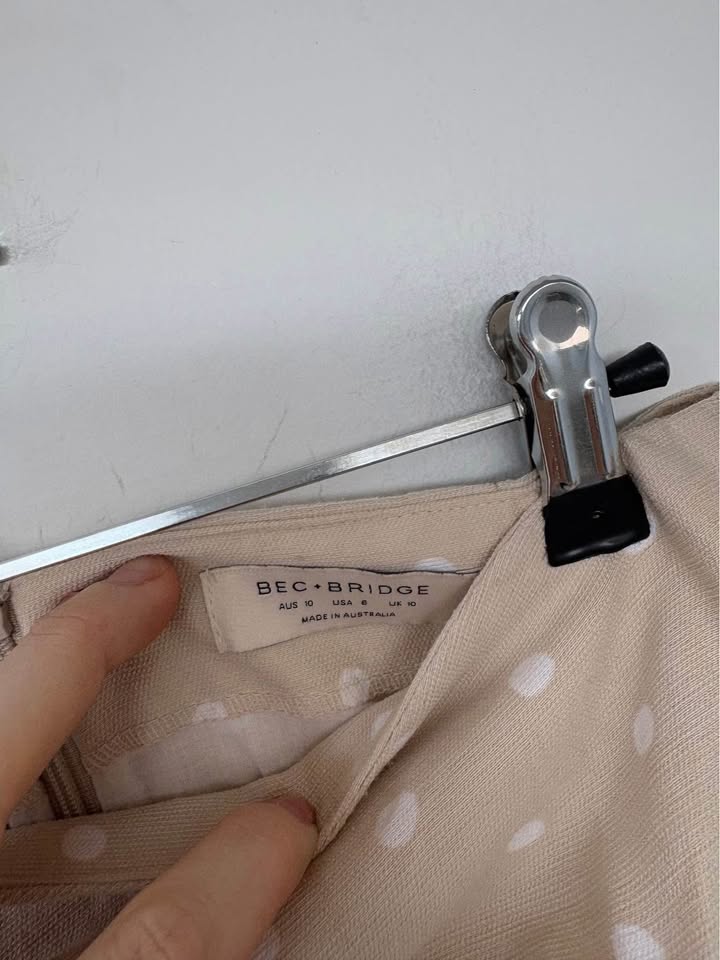 BEC and Bridge Mini Skirt - size 10