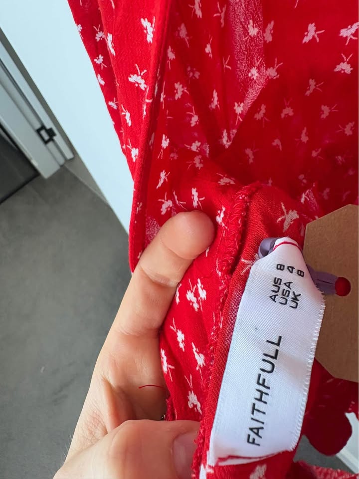 Faithful the brand mini dress - size 8