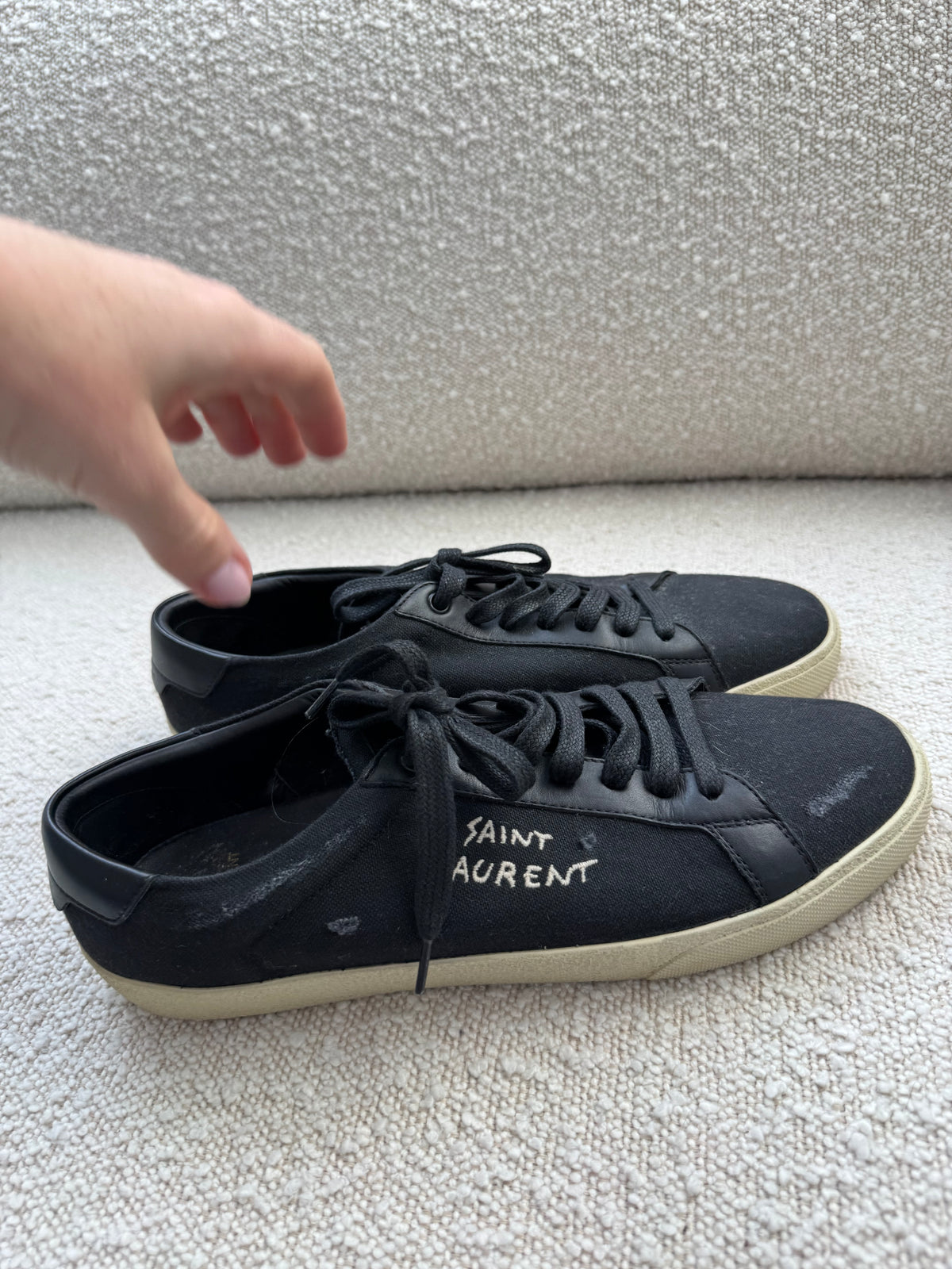 Saint Laurent Black Sneaker - size 42