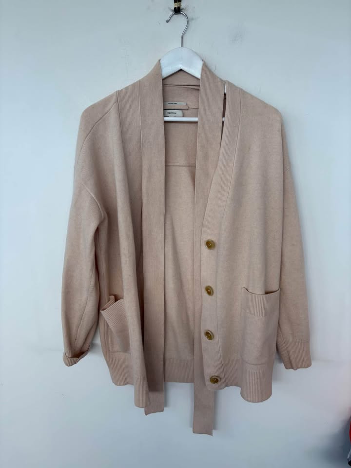 Oroton Merino Wool Cardigan - size XS