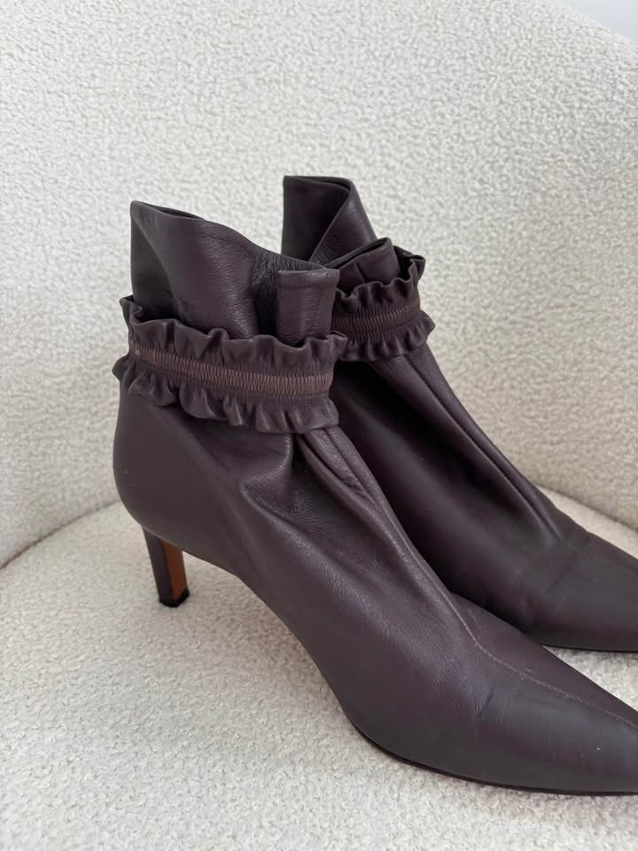 ZIMMERMANN Maroon Boots - size 40