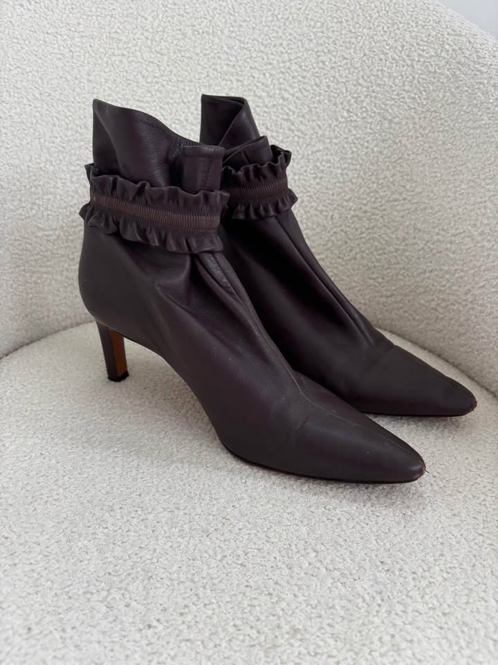 ZIMMERMANN Maroon Boots - size 40