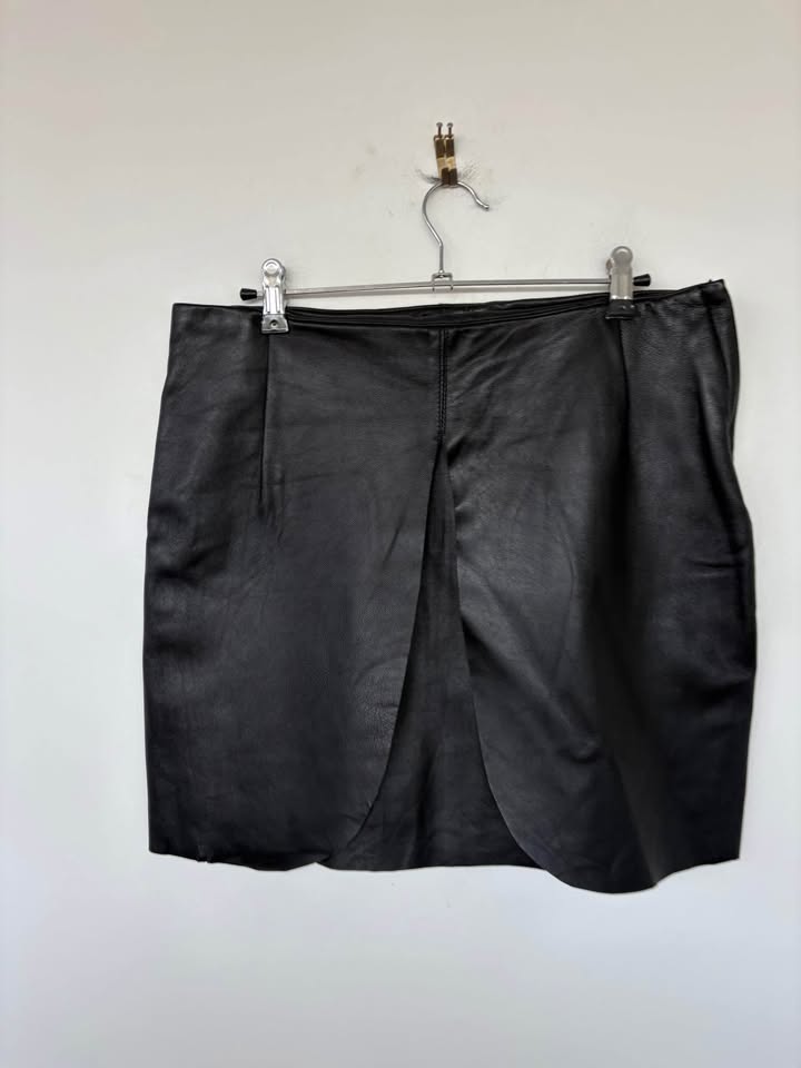 Viktoria and Woods Leather Skirt - size 2