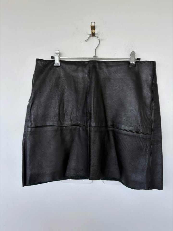 Viktoria and Woods Leather Skirt - size 2