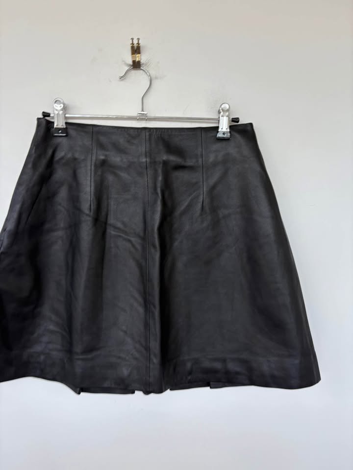 Viktoria and Woods Leather Skirt - size 1